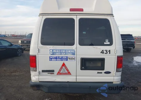 2012 Ford E-350 Super Duty Commercial z USA, uszkodzony, nr VIN 1FTSS3EL2CDA18276